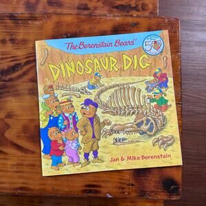 The Berenstain Bears' Dinosaur Dig 50th Anniversary Paperback Book